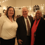 Photo of FMP employees at FMP holiday party