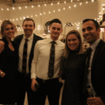Photo of FMP employees at FMP holiday party