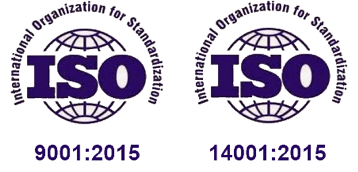 ISO 9001:2015, ISO 14001:2015